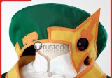 Cardcaptor Sakura Li Syaoran Green Battle Robe Cosplay Costume 3