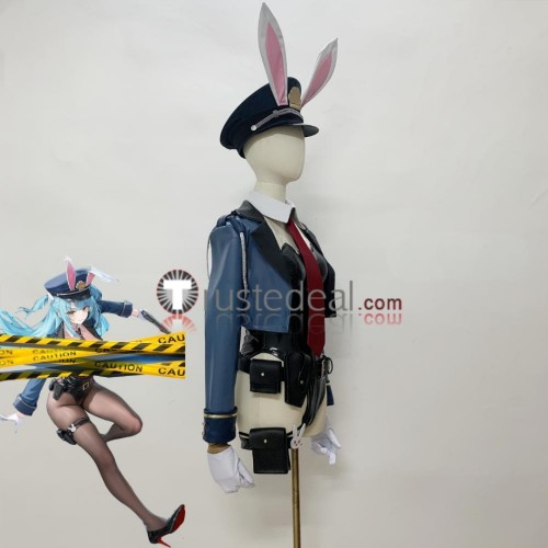 Azur Lane Neptune Bunny Suit Cosplay Costume Custom Size