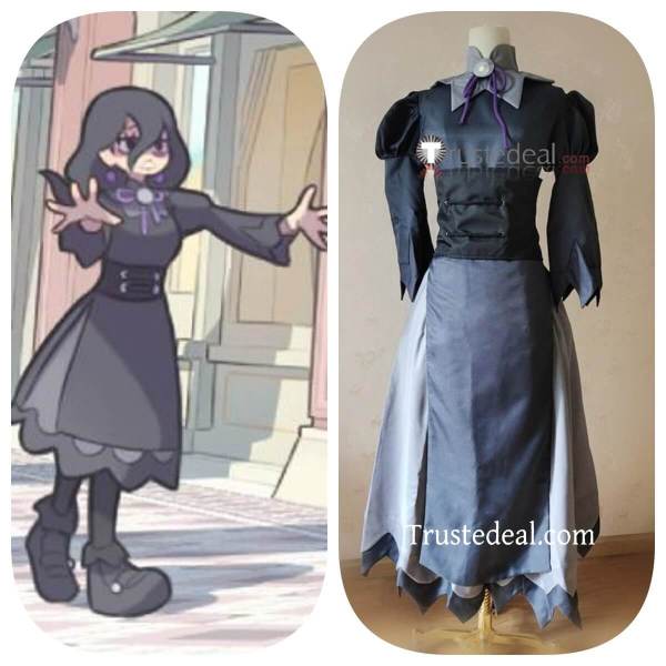 Pokemon Legends Z-A ZA Hex Maniac Cosplay Costume