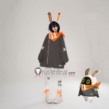 Zenless Zone Zero ZZZ Bangboo Eous Gijinka Hoodie Grey Cosplay Costume