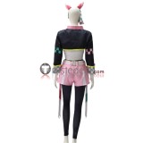Uma Musume Pretty Derby Dantsu Flame Cesario Performance Black Pink Cosplay Costumes