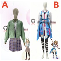 Uma Musume Pretty Derby Air Messiah Blast Onepiece Outfit The Decisive Cosplay Costume