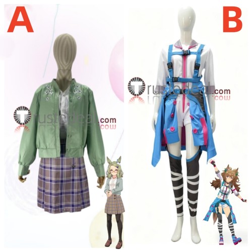 Uma Musume Pretty Derby Air Messiah Blast Onepiece Outfit The Decisive Cosplay Costume