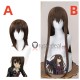 Vampire Knight Yuki Cross Short Long Brown Cosplay Wigs