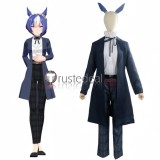 Uma Musume Pretty Derby Dantsu Flame Cesario Performance Black Pink Cosplay Costumes