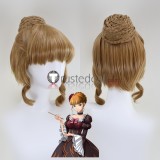 Higurashi no Naku Koro ni Higurashi When They Cry Beatrice Furudo Erika Blue Brown Styled Cosplay Wigs