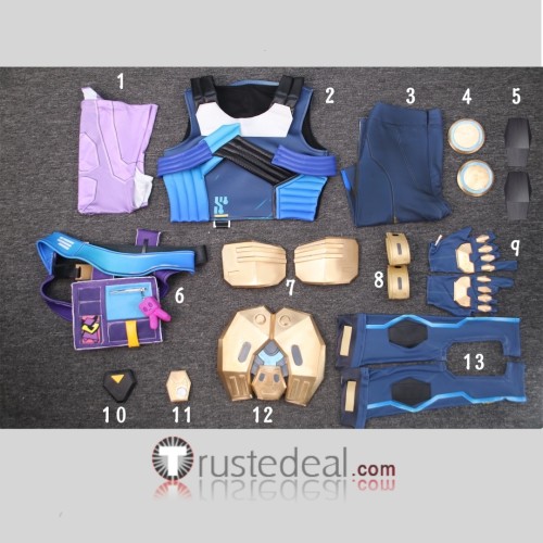Valorant Agent Neon Killjoy Cosplay Costumes