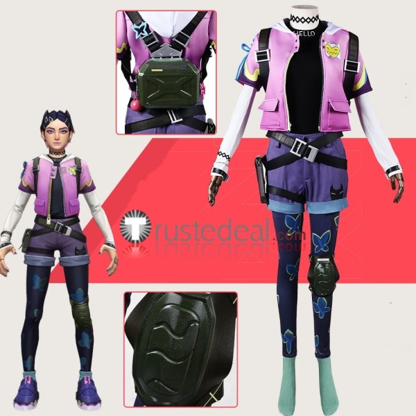 Valorant Agent Clove Cosplay Costume