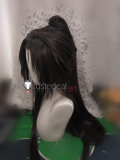 Limbus Company Jia Qiu Lei Heng Faust Black Brown Blonde Styled Cosplay Wig