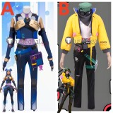 Valorant Agent Neon Killjoy Cosplay Costumes