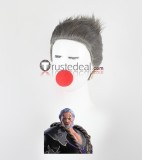 Final Fantasy XIV Yotsuyu Gosetsu Daito Black Silver Grey Styled Cosplay Wig