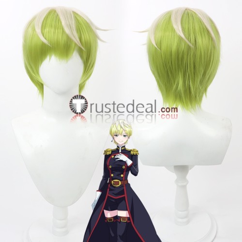 Chained Soldier Mato Seihei no Slave Tenka Izumo Kyouka Uzen Nei Ookawamura Ren Yamashiro Green Pink Purple Cosplay Wigs