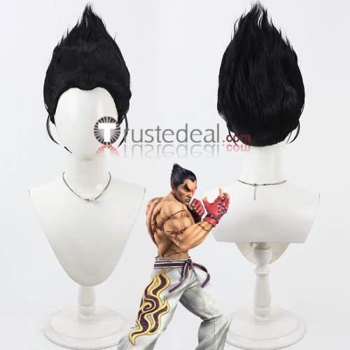 Tekken 8 Kazuya Mishima Lars Alexandersson Asuka Kazama Lili Reina Black Grey Brown Blonde Cosplay Wigs