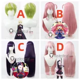 Chained Soldier Mato Seihei no Slave Tenka Izumo Kyouka Uzen Nei Ookawamura Ren Yamashiro Green Pink Purple Cosplay Wigs