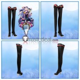 Chained Soldier Mato Seihei no Slave Nei Ookawamura Shushu Suruga Kyouka Uzen Black Cosplay Shoes Boots