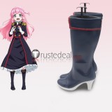 Chained Soldier Mato Seihei no Slave Nei Ookawamura Shushu Suruga Kyouka Uzen Black Cosplay Shoes Boots