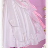 Diabolik Lovers Komori Yui Pure White Wedding Bridal Gown Dress Cosplay Costume