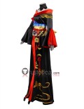 Final Fantasy XIV Yotsuyu Black Red Kimono Cosplay Costume