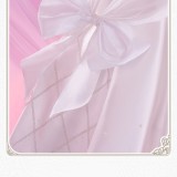 Diabolik Lovers Komori Yui Pure White Wedding Bridal Gown Dress Cosplay Costume