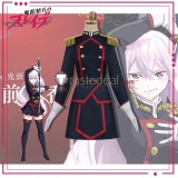 Chained Soldier Mato Seihei no Slave Tenka Izumo Kyouka Uzen Nei Ookawamura Ren Yamashiro Red Black Uniform Cosplay Costumes