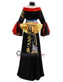Final Fantasy XIV Yotsuyu Black Red Kimono Cosplay Costume
