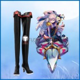 Chained Soldier Mato Seihei no Slave Nei Ookawamura Shushu Suruga Kyouka Uzen Black Cosplay Shoes Boots