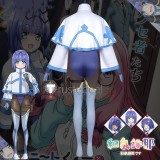 I'm Living with an Otaku NEET Kunoichi Hina Izumi Kanna Natsumi Blue White Cosplay Costumes