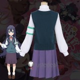 100 Kanojo Hakari Hanazono Shizuka Yoshimoto School Uniform Purple Cosplay Costume