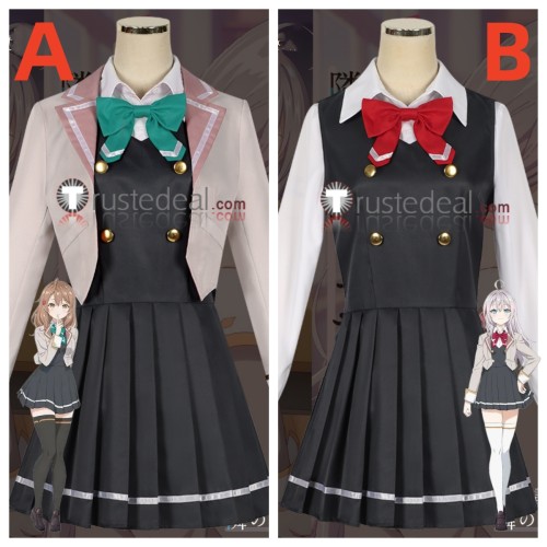 Alya Sometimes Hides Her Feelings in Russian Maria Alisa Uniform Cosplay Costumes