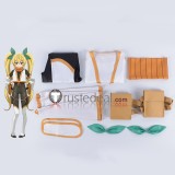 I'm Living with an Otaku NEET Kunoichi Hina Izumi Kanna Natsumi Blue White Cosplay Costumes