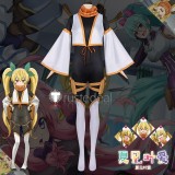 I'm Living with an Otaku NEET Kunoichi Hina Izumi Kanna Natsumi Blue White Cosplay Costumes
