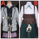 100 Kanojo Kurumi Haraga Mimimi Utsukushisugi School Uniform Cosplay Costume