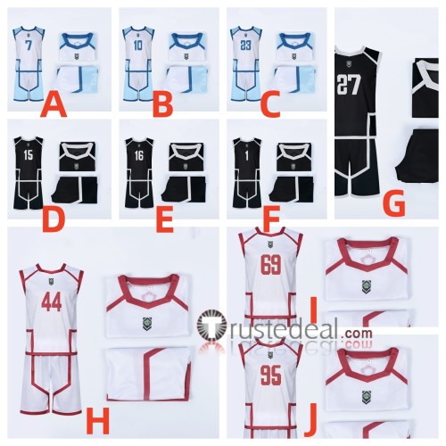 Blue Lock Season 2 Seishiro Nagi Mikage Reo Kenyu Yukimiya Yoichi Isagi Meguru Bachira Rin Itoshi Yo Hiori Hyoma Chigiri Tabito Karasu Jingo Raichi Basketball Uniform Cosplay Costumes