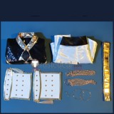 KPop Demon Hunters Zoey Golden Black Stage Cosplay Costume