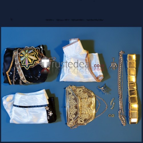KPop Demon Hunters Rumi Golden Black Stage Cosplay Costume