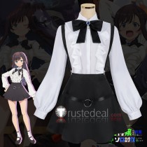 I May Be a Guild Receptionist, but I will Solo Any Boss to Clock Out on Time Alina Clover Uniform Cosplay Costume