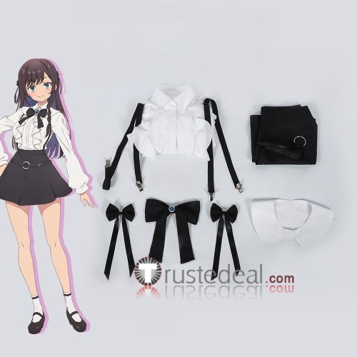 I May Be a Guild Receptionist, but I will Solo Any Boss to Clock Out on Time Alina Clover Uniform Cosplay Costume