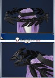 Fate Grand Order FGO Dante Alighieri Stage 3 Red Black Cosplay Costume