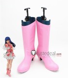 Macross Frontier Ranka Lee‌ Lynn Minmay Kaname Buccaneer Sheryl Nome Red Pink Black Cosplay Shoes Boots
