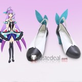 Macross Frontier Basara Nekki Mikumo Guynemer Mylene Flare Jenius Ranka Lee White Cosplay Shoes Boots