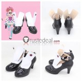 Macross Frontier Reina Prowler Makina Nakajima Freyja Wion Green Purple White Blue Cosplay Shoes Boots