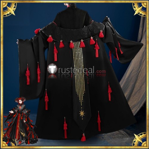 Fate Grand Order FGO Dante Alighieri Stage 3 Red Black Cosplay Costume