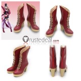 Macross Frontier Sheryl Nome‌ Ranka Lee Reina Prowler Pink White Red Yellow Cosplay Shoes Boots