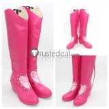 Macross Frontier Sheryl Nome‌ Ranka Lee Reina Prowler Pink White Red Yellow Cosplay Shoes Boots