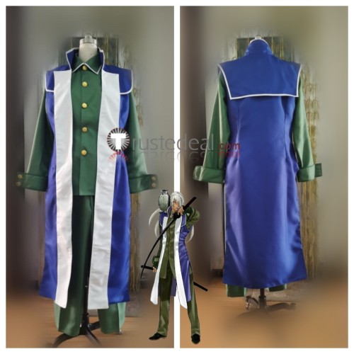 The Last Blade Setsuna Blue Cosplay Costume