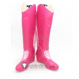 Macross Frontier Sheryl Nome‌ Ranka Lee Reina Prowler Pink White Red Yellow Cosplay Shoes Boots