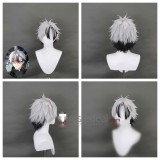 Arknights Lumen Mlynar‌ Adnachiel Steward Blue Blonde White Styled Cosplay Wig