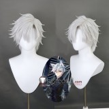 Arknights Lumen Mlynar‌ Adnachiel Steward Blue Blonde White Styled Cosplay Wig