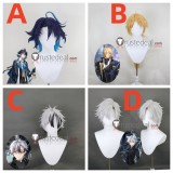 Arknights Lumen Mlynar‌ Adnachiel Steward Blue Blonde White Styled Cosplay Wig