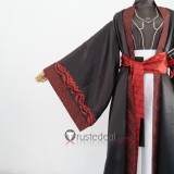 Limbus Company Zigong Black Red Cosplay Costume